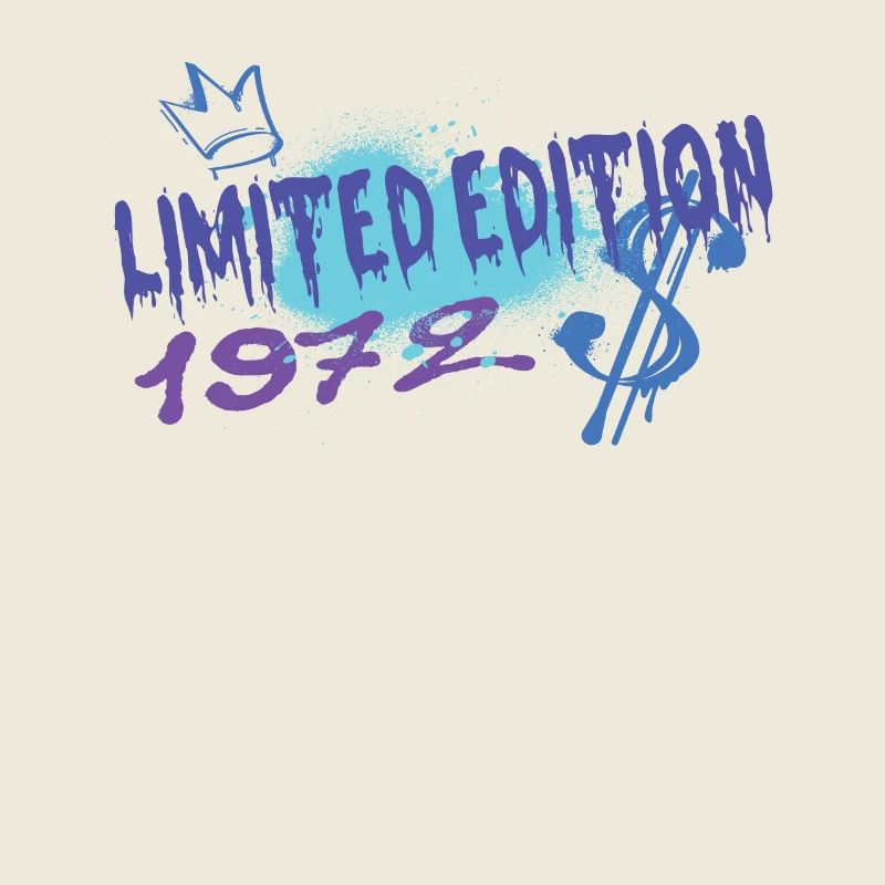Edition Limitée 1972 Anniversaire Né 1972