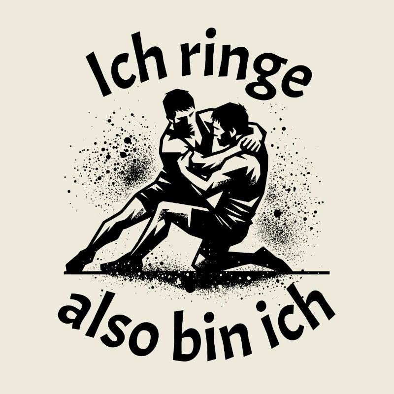 Ich ringe also bin ich mit zwei Ringern