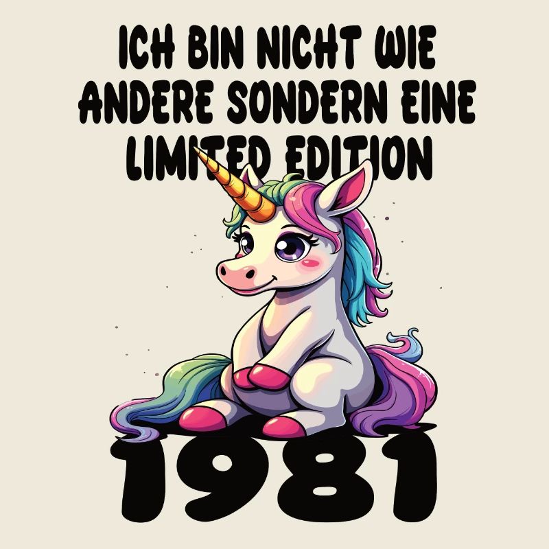 Edition Limitée 1981 Anniversaire Né 1981