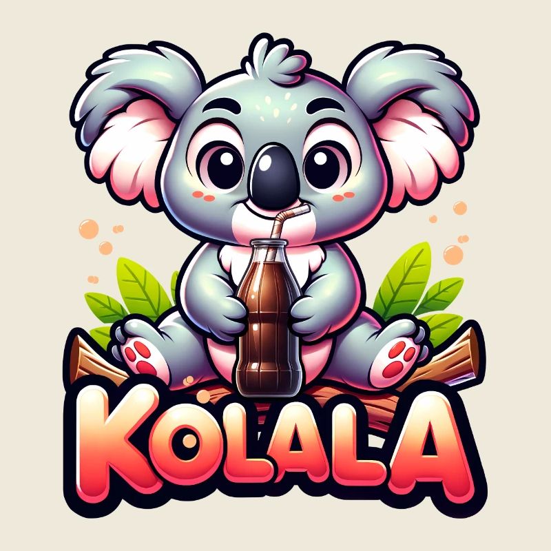 Kolala - Jeu de mots Koala mignon avec