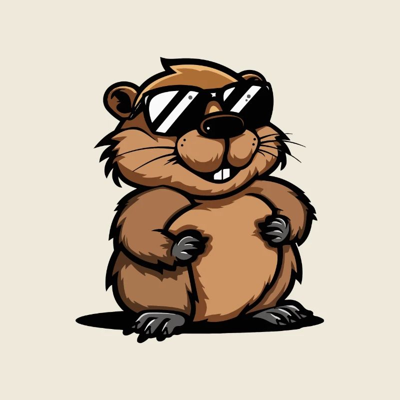 Castor Bande dessinée Cool