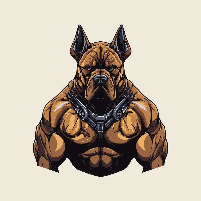 Dog Muscles Workout Gym