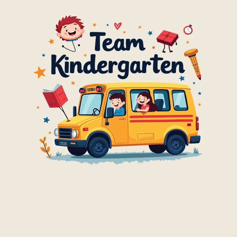 Team Kindergarten – Cute design for children