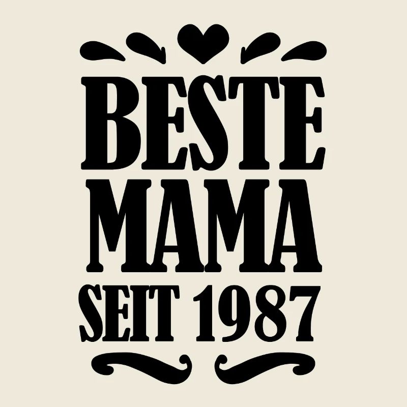 Beste Mama seit 1987 - Beste Mutter seit 1987