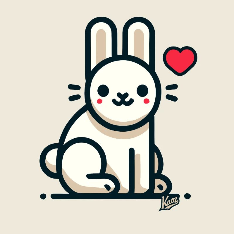 Liebe Herz Hase
