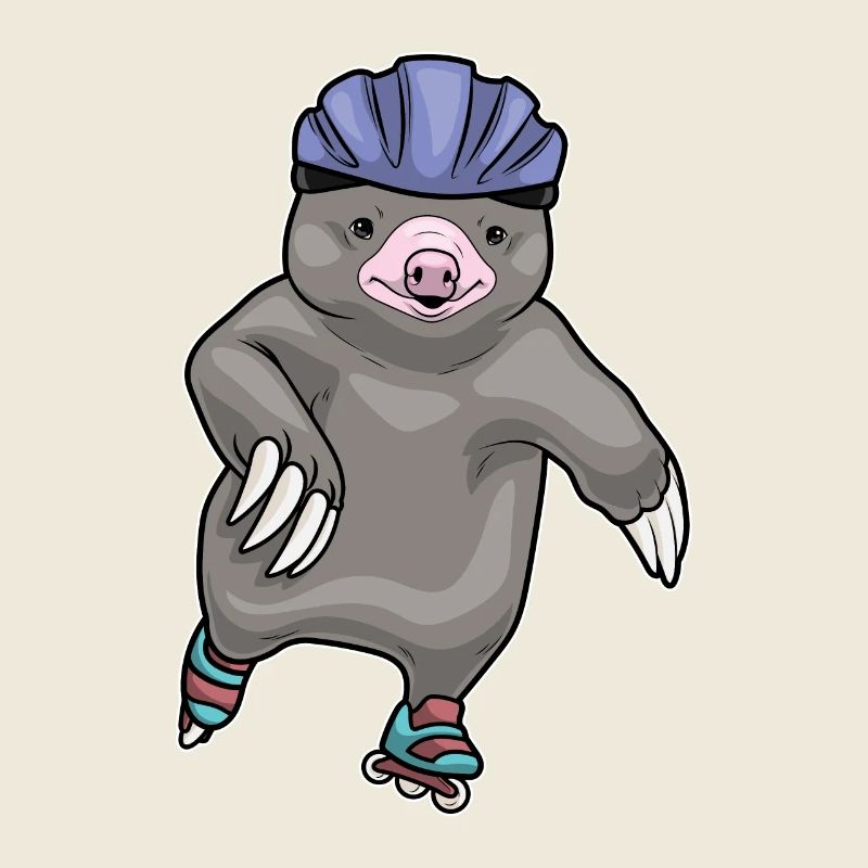 Maulwurf Inline skating Rollschuhe