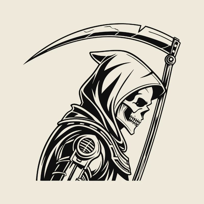 FUTURISTIC GRIM REAPER