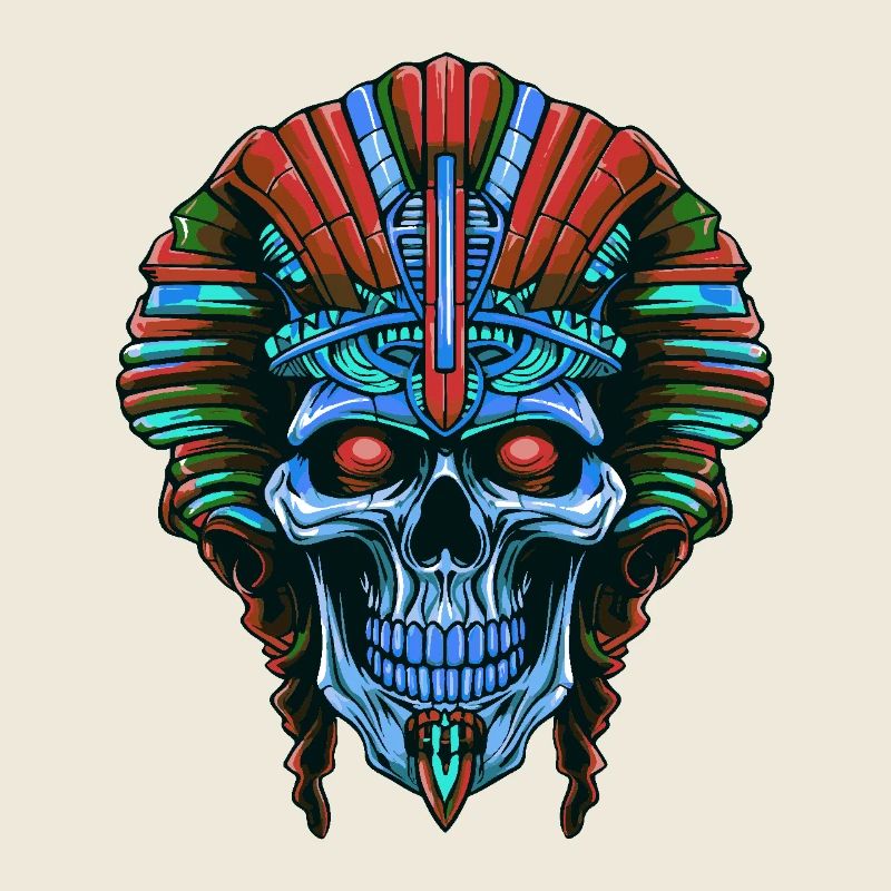 Pharaoh Skull