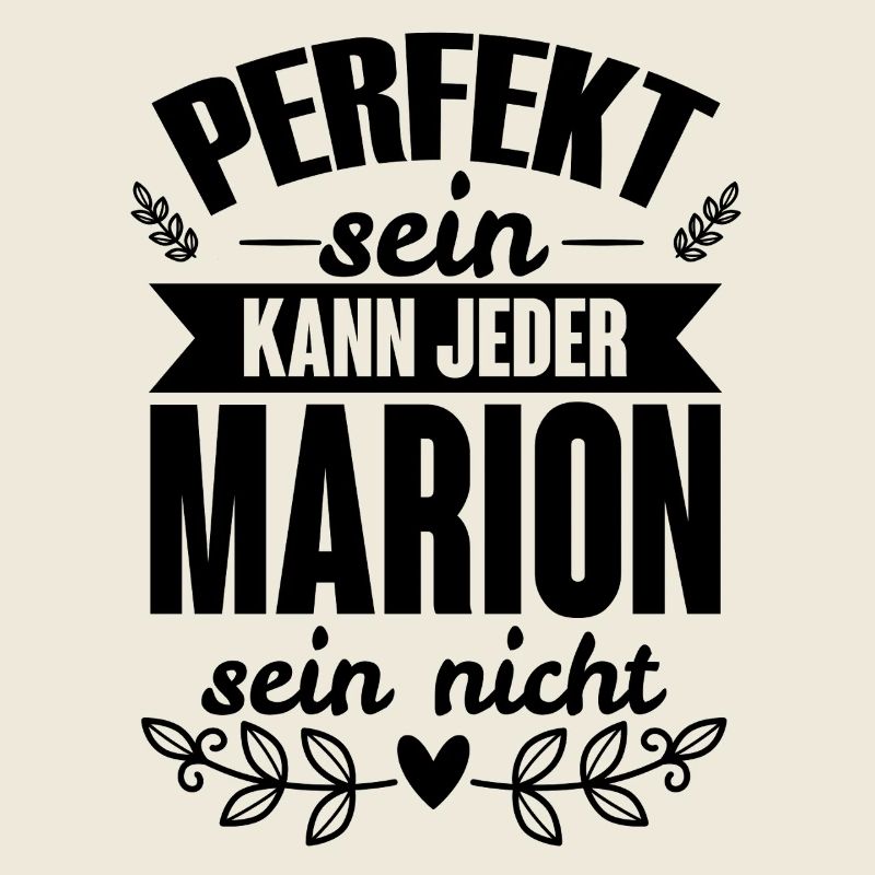 Marion - Perfekt Sein Kann Jeder Marion Nicht