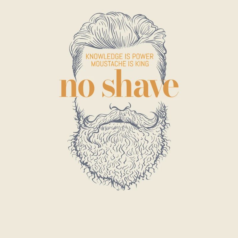 Pas de rasage de barbe Conception graphique Pas de rasage Barbe Graphique