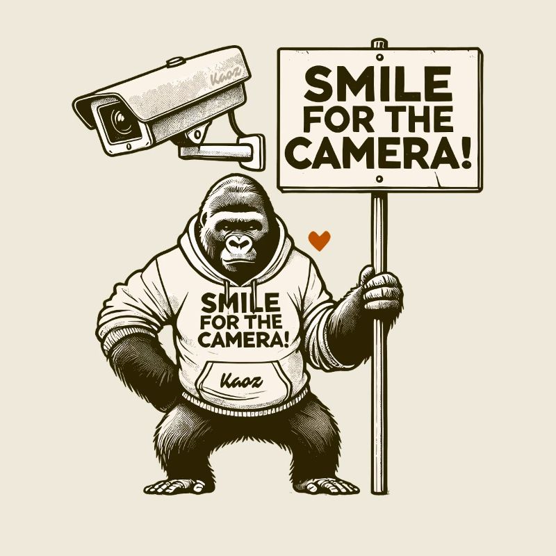 Monkey Surveillance: Smile for the Camera