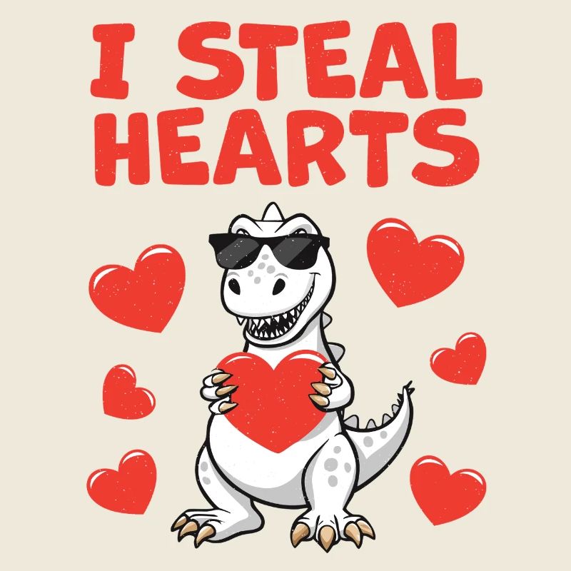 Je vole des coeurs Cadeau de la Saint-Valentin drôle