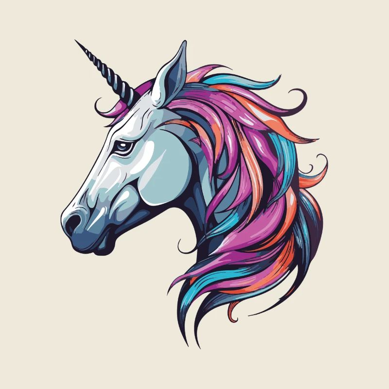 Unicorn Portrait