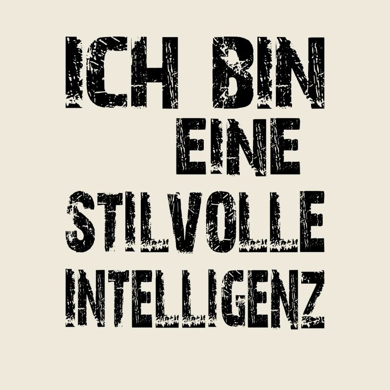 KI Spruch Ich bin eine stilvolle Intelligenz