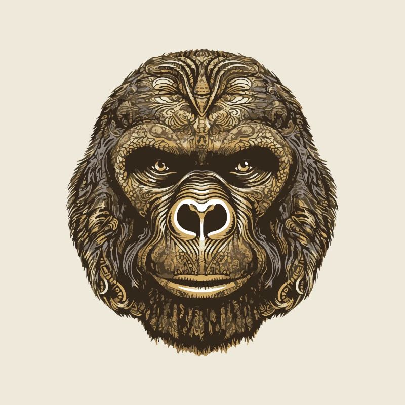 Gorilla Portrait