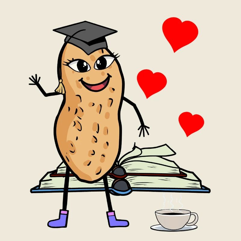 Peanut Student Studying University