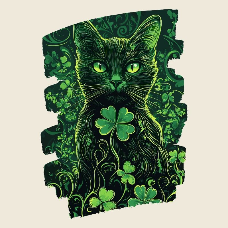 Chat de la Saint-Patrick