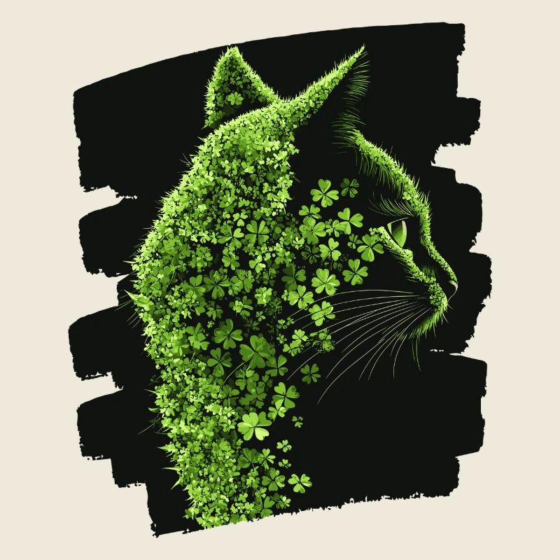 St Patricks day Katze