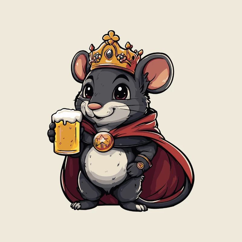 Mouse Beer Funny