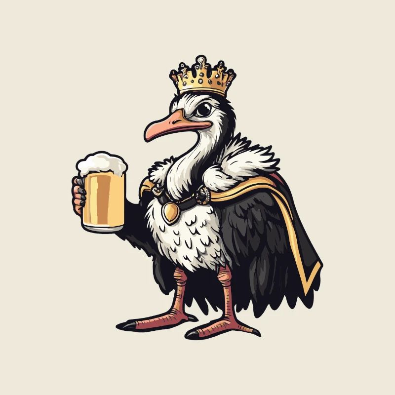 Strauß Bier Lustig