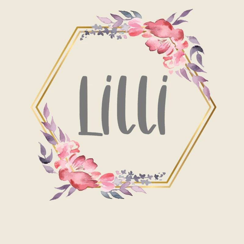 Lilli Mädchen Name personalisiertes Geschenk