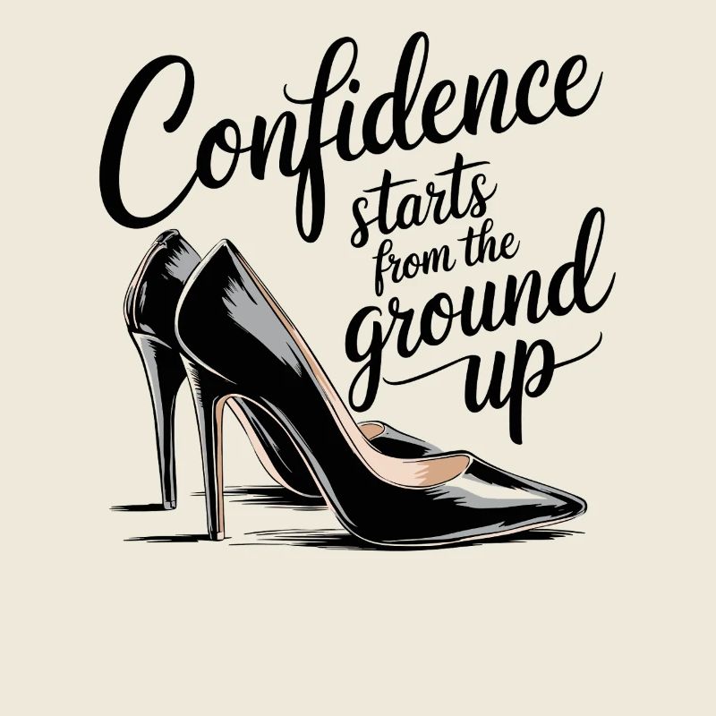 Selbstbewusstsein Beginnt Von Den Schuhen Aufwärts