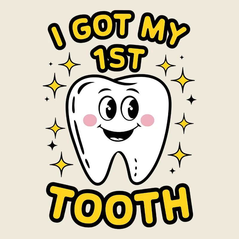 My First Tooth Baby Design