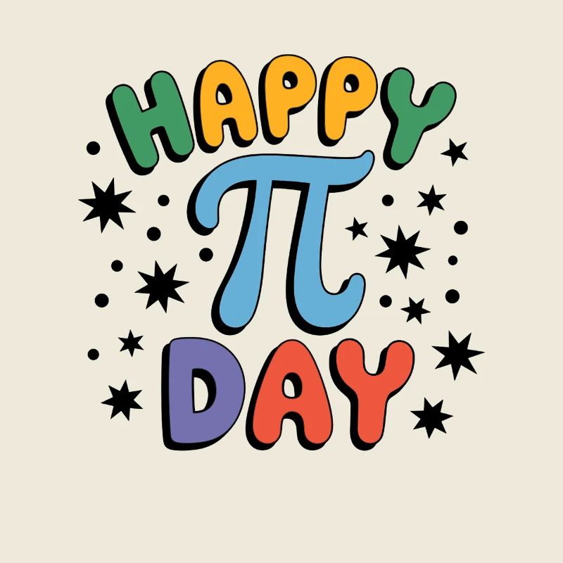 Happy Pi Day Funny Math Design