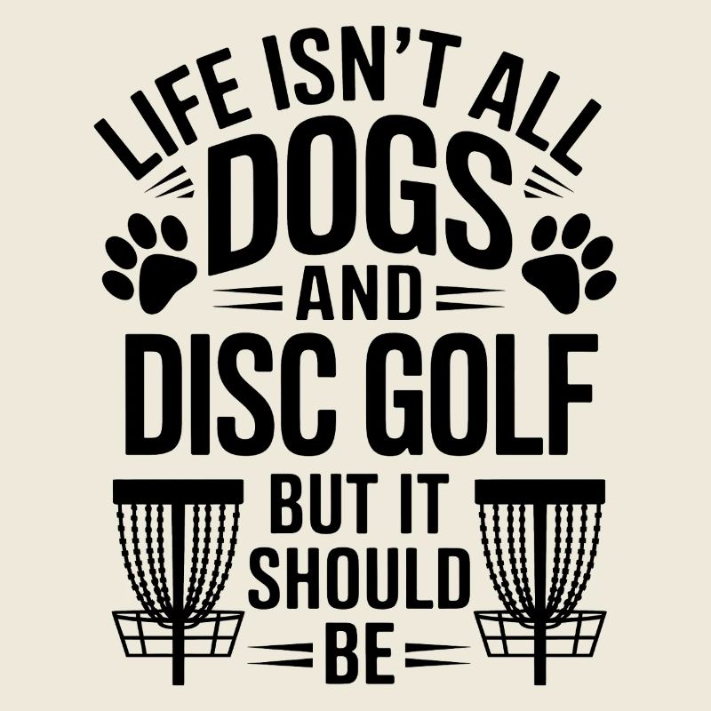 Discgolf Spruch Hunde Lustiges Discgolf Geschenk