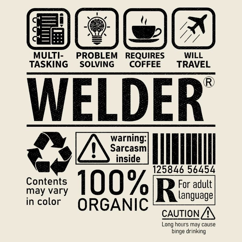 Welder multi tasking problem solving requires