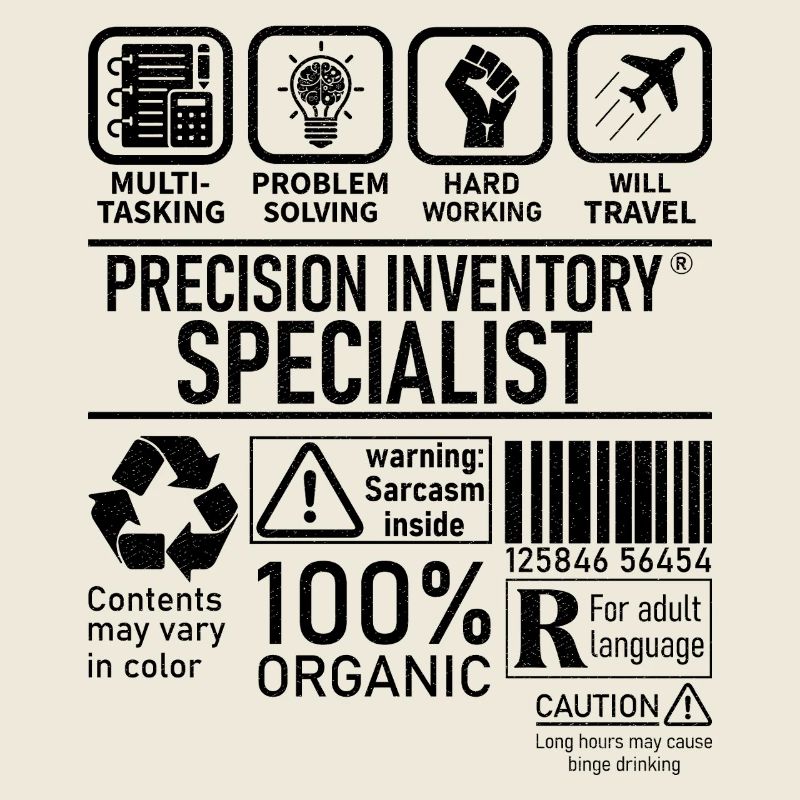 Precision Inventory Specialist multi tasking