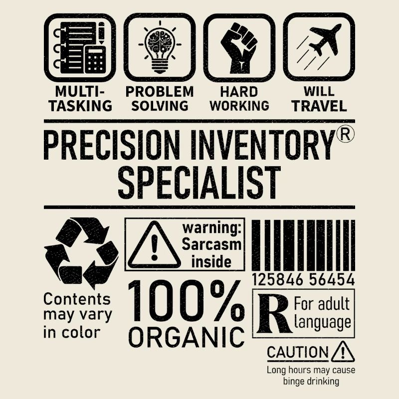 Precision Inventory Specialist multi tasking