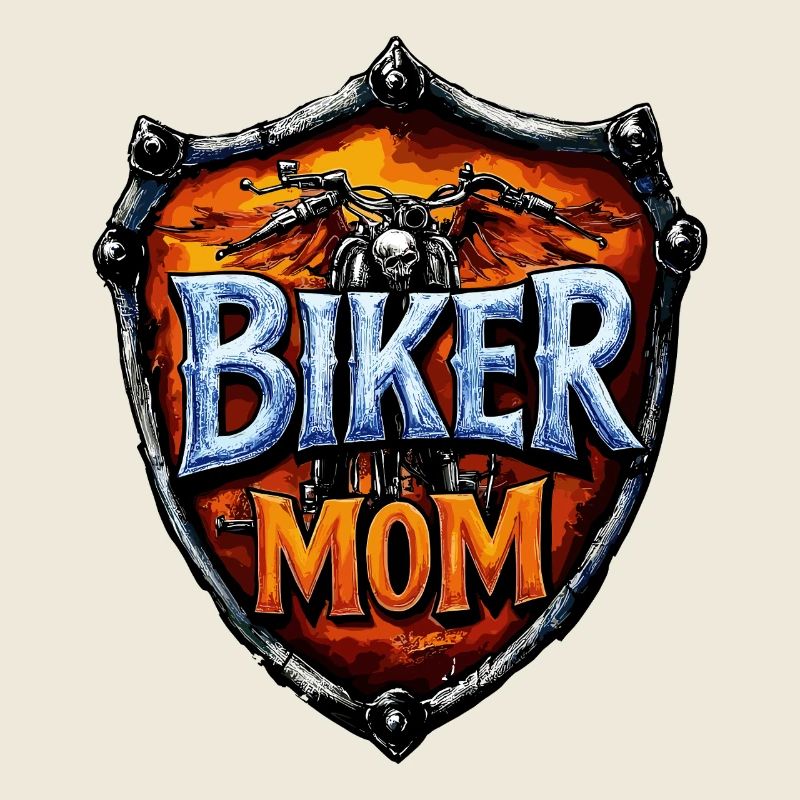 Biker Mom Motorcycle Gift