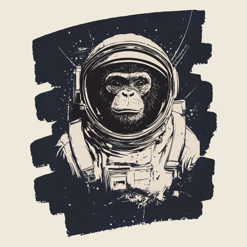 Singe astronaute