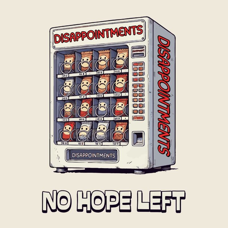 Plus d’espoir – Que des déceptions dans la machine