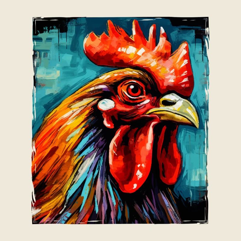 Rooster Portrait
