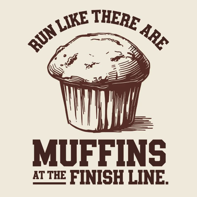 Courez comme si les muffins étaient des marathoniens à la ligne d’arrivée