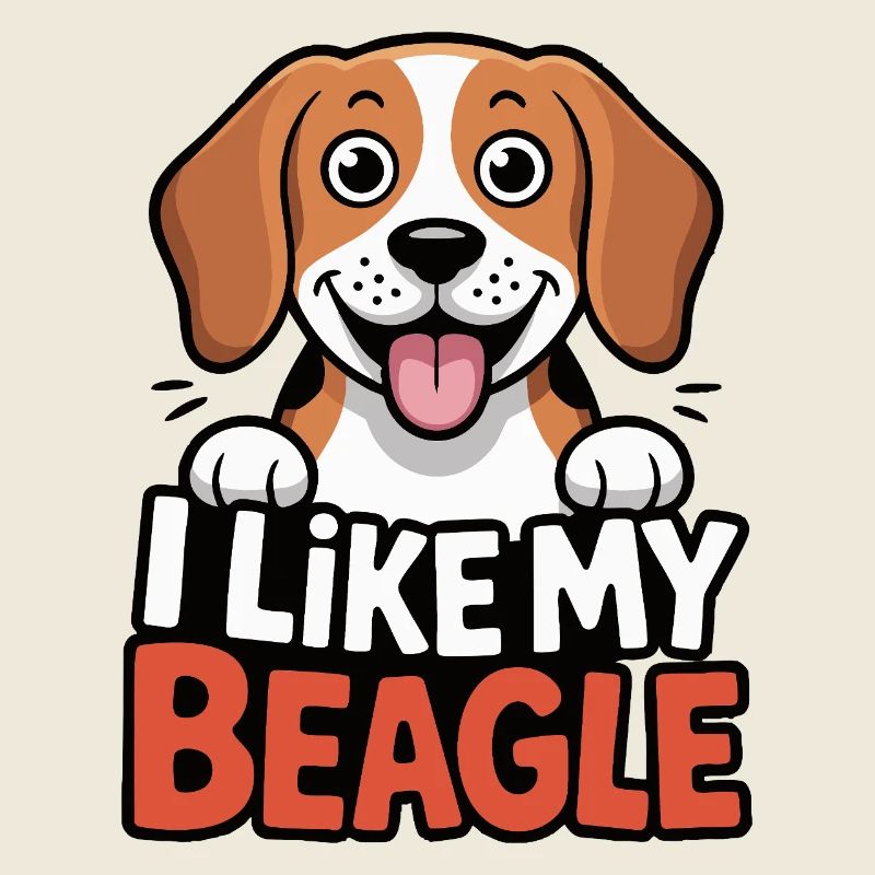 J’aime mon Beagle Hundeliebe
