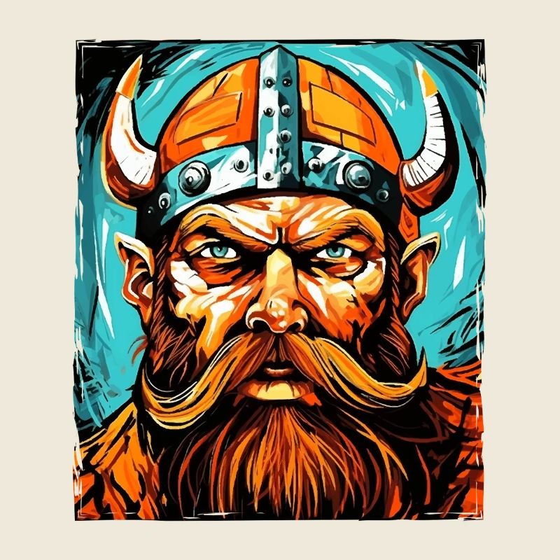 Wikinger Krieger Valhalla Odin