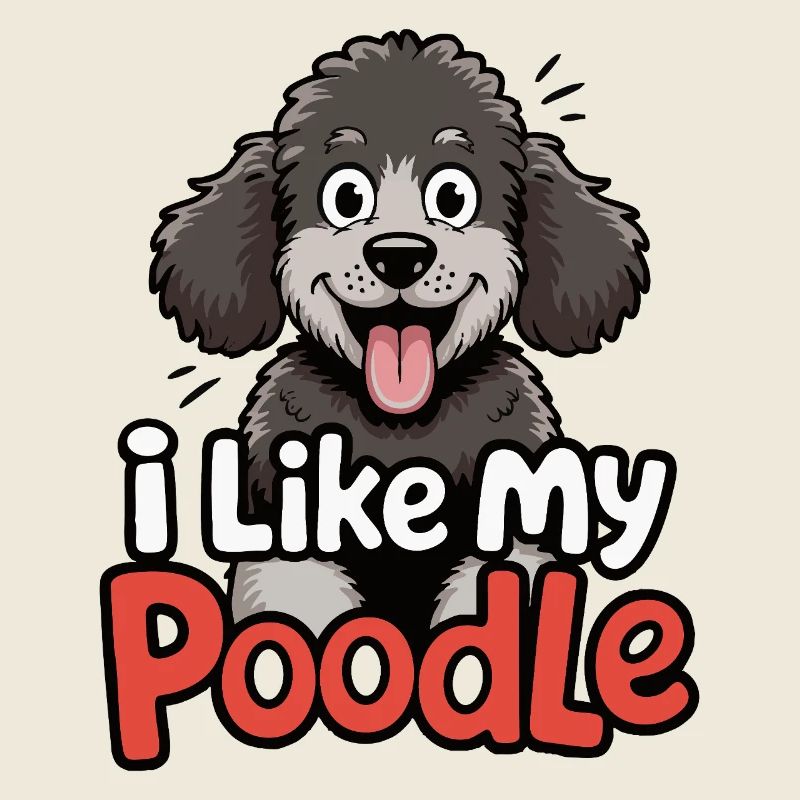 J’aime mon Caniche Hundeliebe