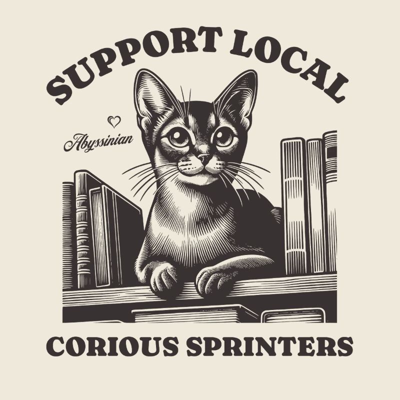 Katze Support Local Abyssinian
