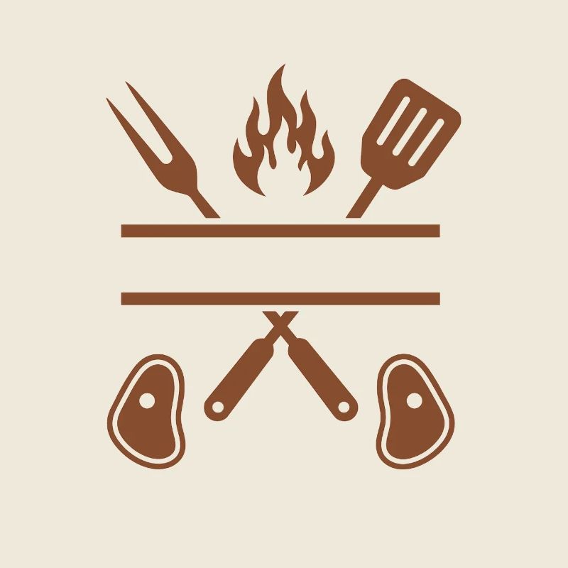 Barbecuing is a man's thing
