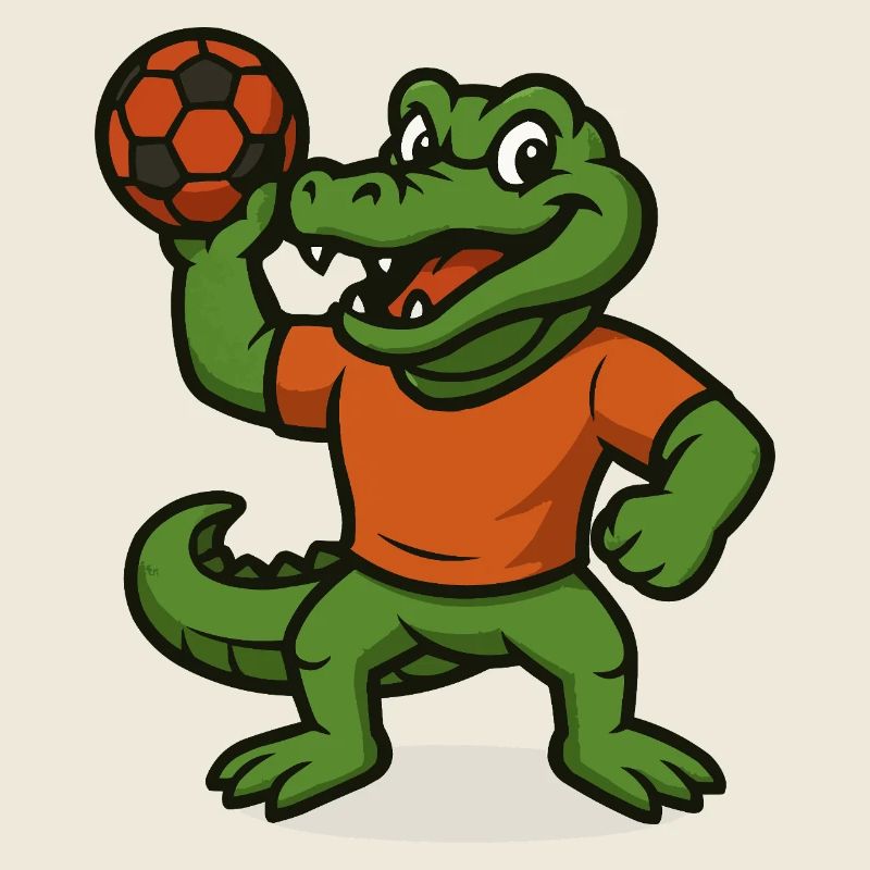 handball krokodil