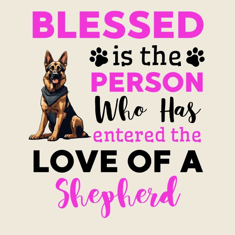 Lustiger Deutscher Schäferhund Spruch