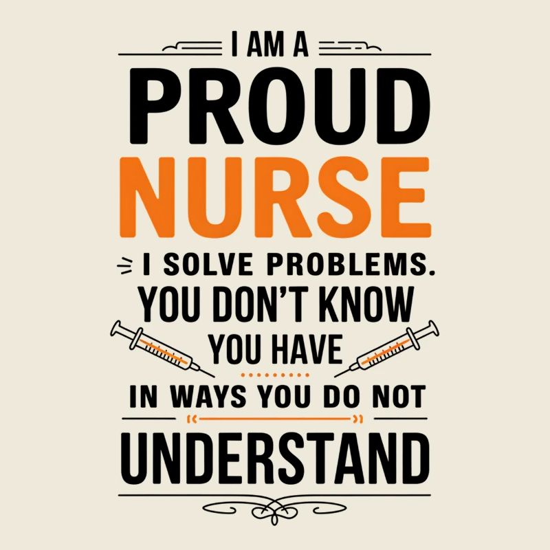 Proud Nurse Saying
