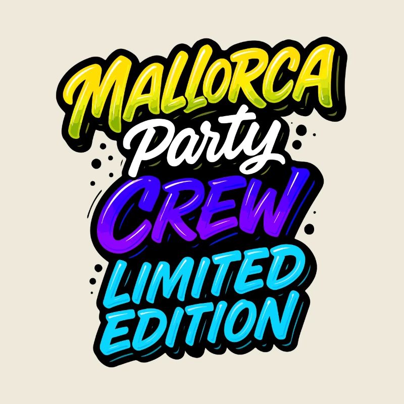 Mallorca Party Crew Colorful
