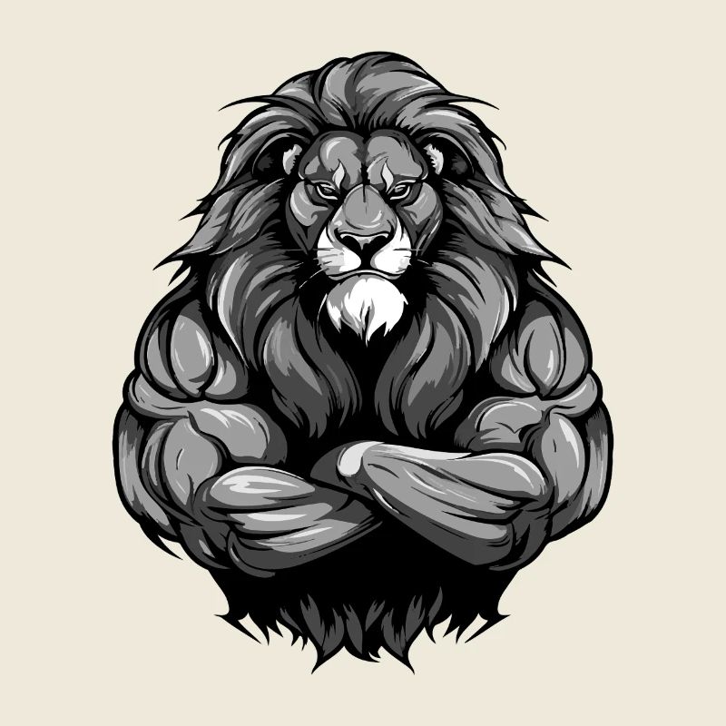 Lion Muscles Workout Gym
