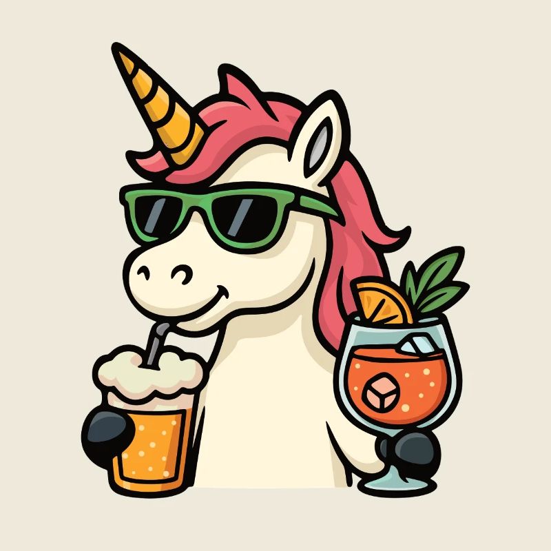 Party Einhorn Getränke
