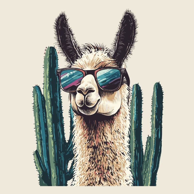 Funny Llama Alpaca Llama Animal Gift