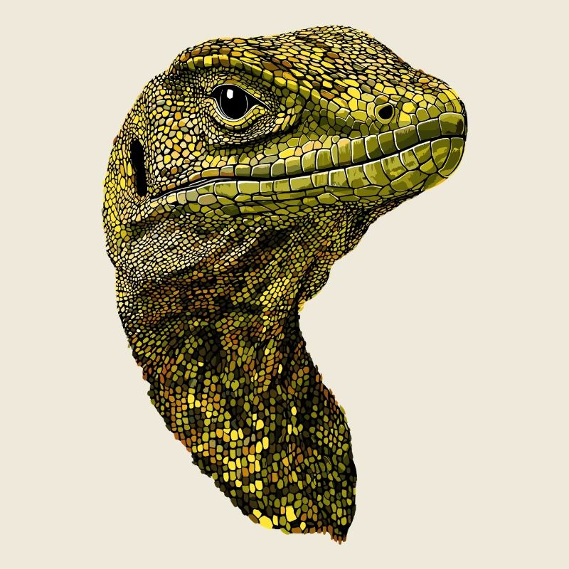 Waran Echse Reptil Komodowaran Bindenwaran Lizard